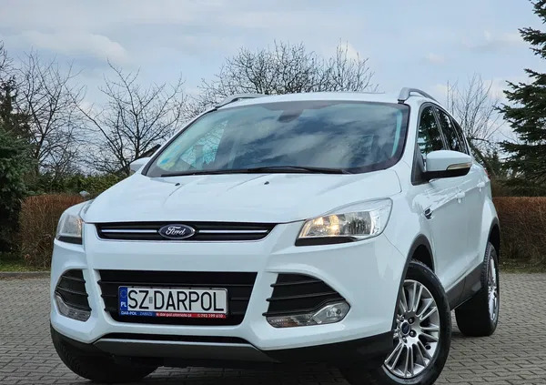 ford Ford Kuga cena 48800 przebieg: 164000, rok produkcji 2013 z Brzeziny